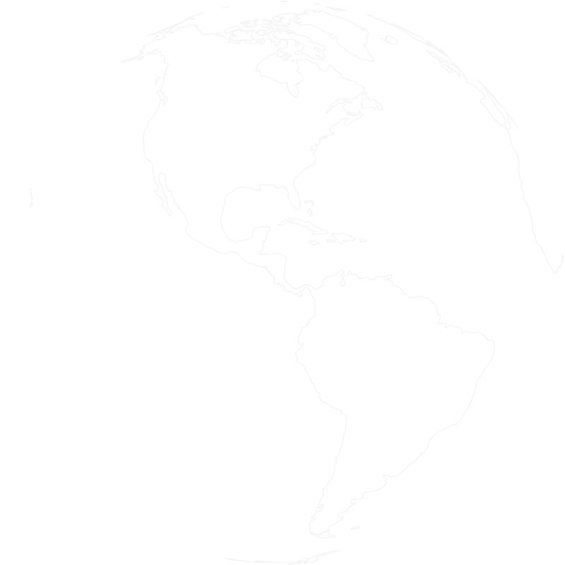 The Americas on the globe, Costa Rica at centre